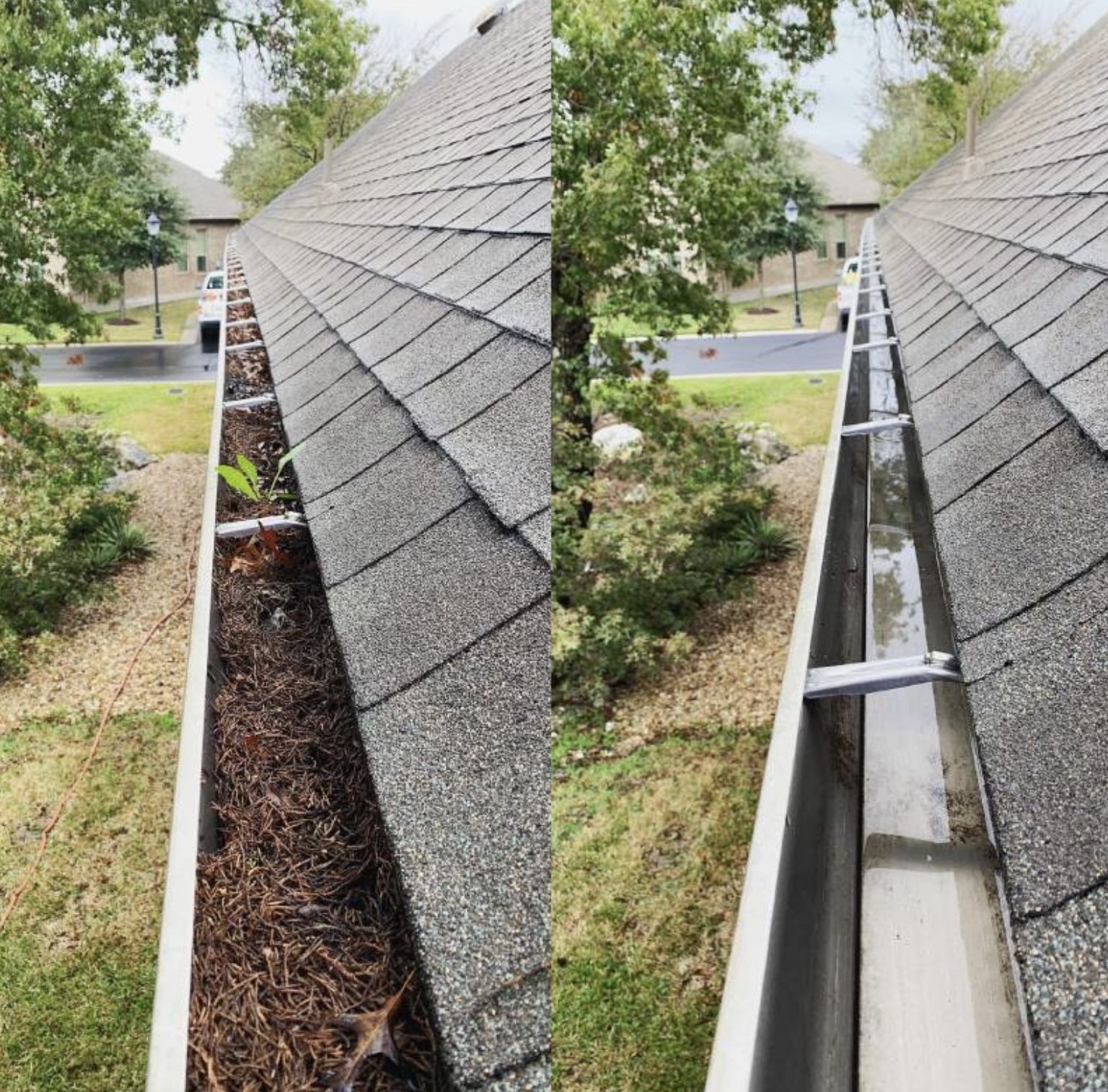 Clean Gutters Result